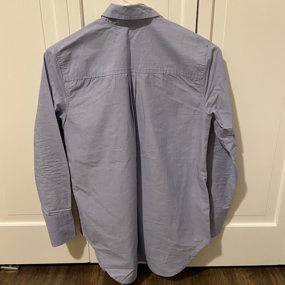 J. Crew Sequin Side Stripe Button Down - Picture 3 of 6